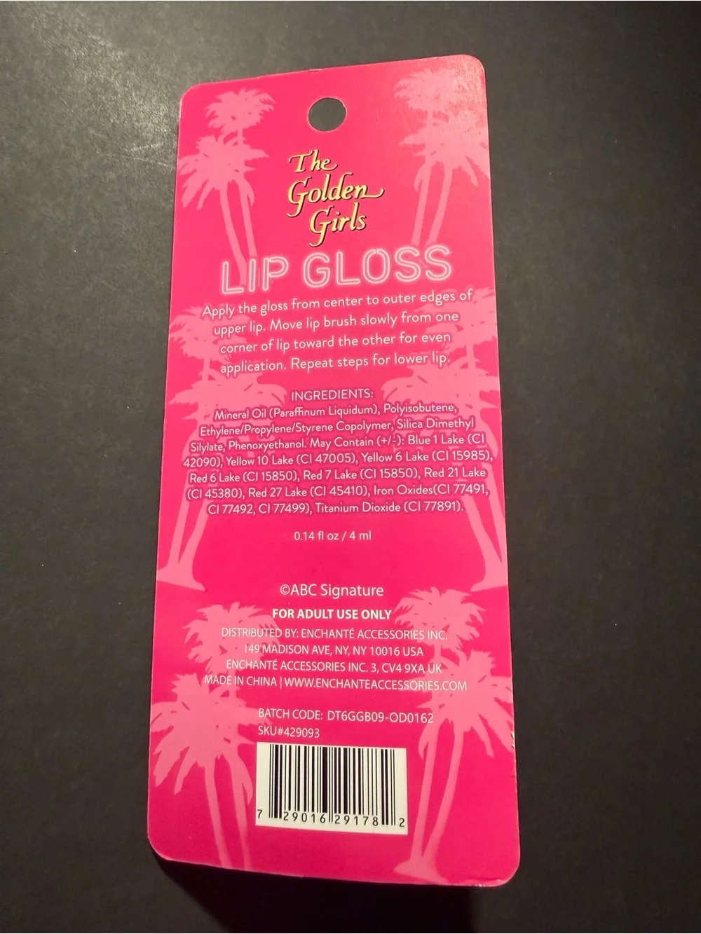 The Golden Girls Lip Gloss Set – Creamy Pink, Peach Shades